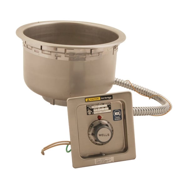 Star Manufacturing Warmer, Rd , W/Drain, 120V, T-Stat - SS10TDU120