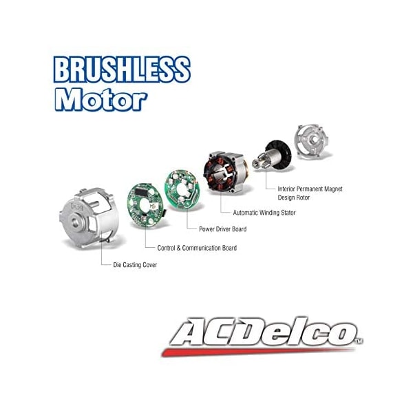 Acdelco A20 20V Li-ion BRUSHLESS Impact Driver, 1-Battery Kit - ARI20155-M