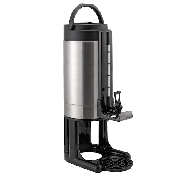 Service Ideas Original Thermal Container, Stainless Vacuum Inuslated, 2 Gallon, Brushed Finish - GIU2GV2