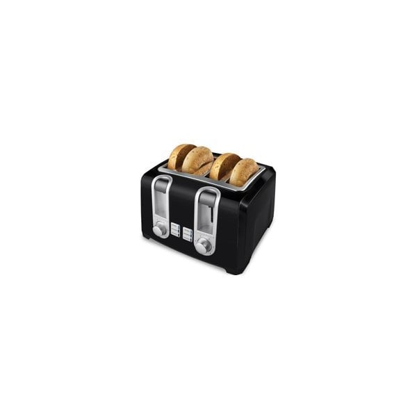 Black & Decker Black+Decker T4569B Electric Toaster, 120 V, 850 W, Black - T4569B