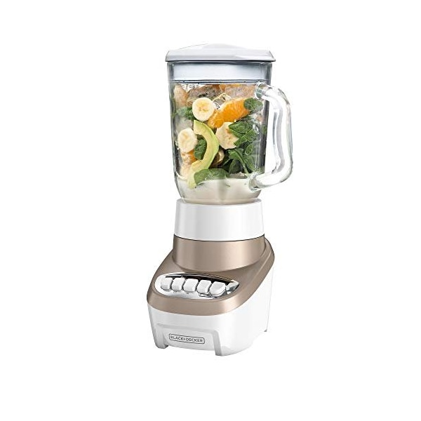 Black & Decker BD Blender Glass Wht 6 Cup 120 V - BL1220GG