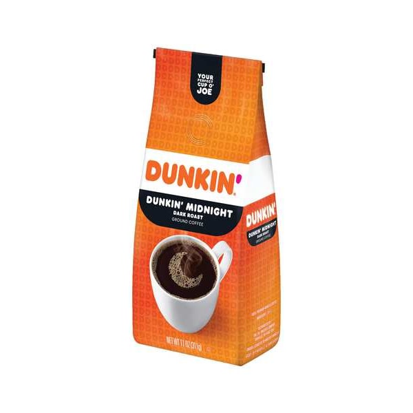 Dunkin Original Blend Coffee, Dunkin Dark Roast, 11 oz Bag - 8133400076