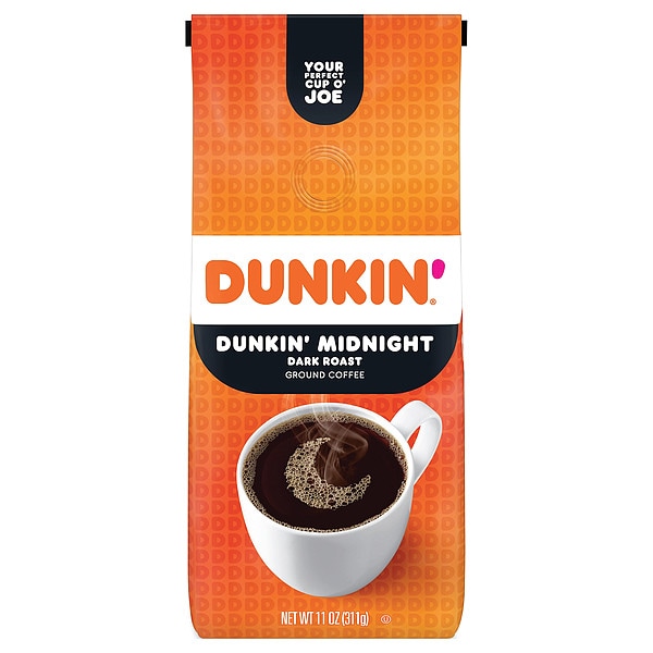 Dunkin Original Blend Coffee, Dunkin Dark Roast, 11 oz Bag - 8133400076