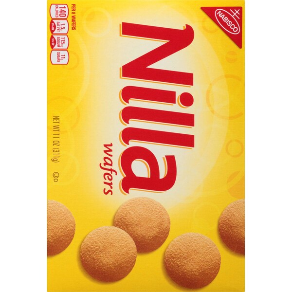 Nabisco Nilla Wafer Cookies 11 oz., paquete de 12 - 02734