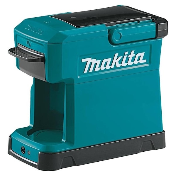 Makita Coffee Maker, 5 oz Capacity, Teal - DCM501Z