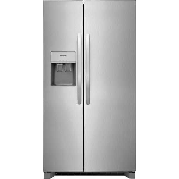 Almo 26 cu. ft. Side by Side Standard Depth Refrigerator with Auto-defrost and LED Lighting - FRSS2633AS