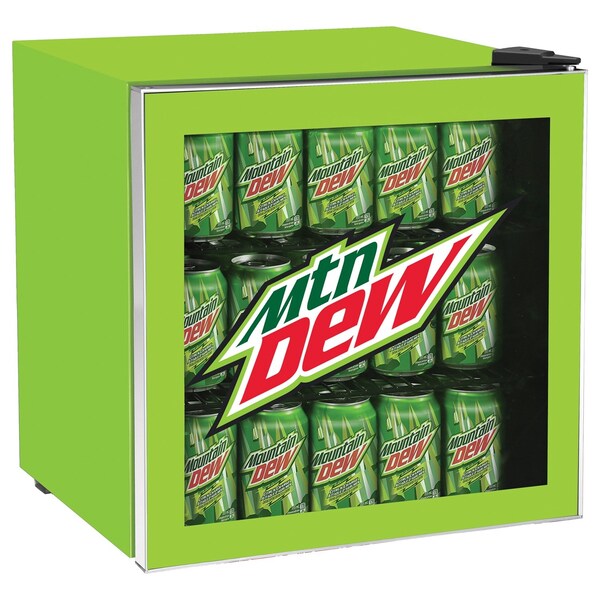 Mountain Dew 1.8 Cubic-Foot Compact Refrigerator with Glass Door - MIS170MD