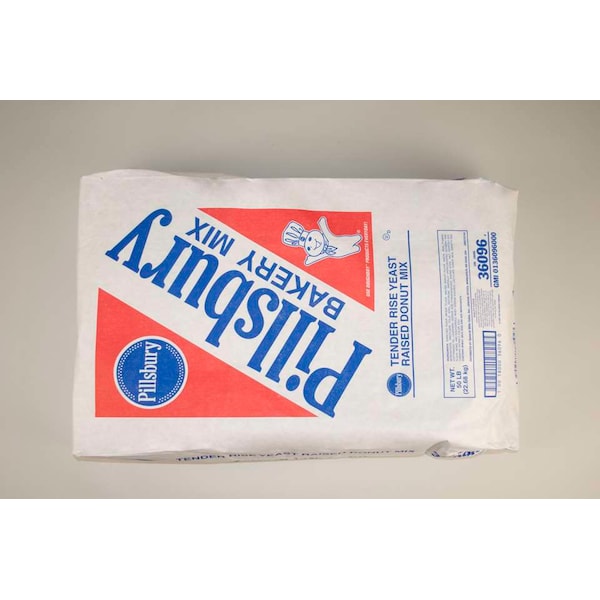 Mezcla de Donas Pillsbury Pillsbury para Donas Levadas con Levadura Tierna de 50 libras - 18000-36096