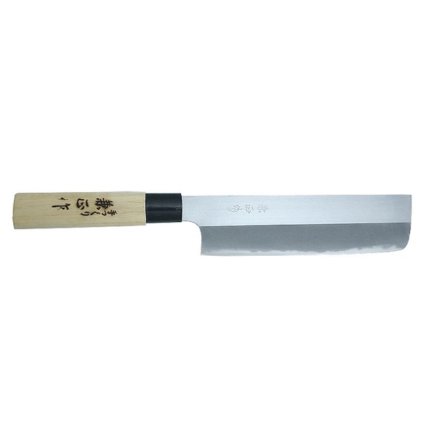 Kanetsune Nakiri 180Mm W/ Magnolia Wood Handle - KAN-KC-564