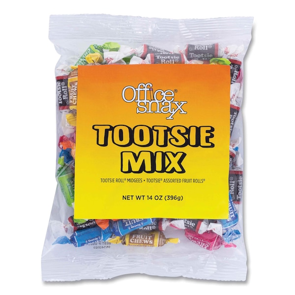 Industrias Tootsie Roll, surtido de Tootsie Roll, bolsa de 14 oz - 00658