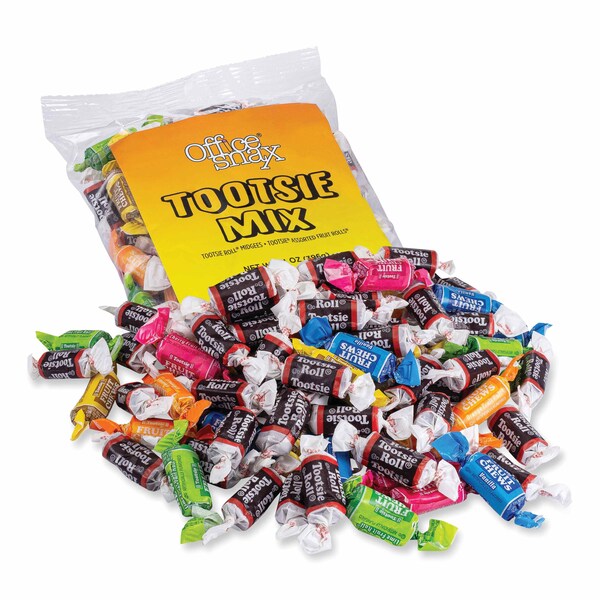 Industrias Tootsie Roll, surtido de Tootsie Roll, bolsa de 14 oz - 00658