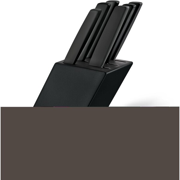 Swiss Army Brands 2024 Victorinox Kitchen Swiss Modern 6-Piece Block Set Black - VIC-6.7186.63
