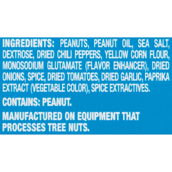 Planters Heat Peanut 2.25 oz. Tubo, PK45 - 10029000022031

(A continuación puede ser: )
Planters Maní Caliente 2.25 oz. Tubo, Paquete de 45 - 10029000022031
