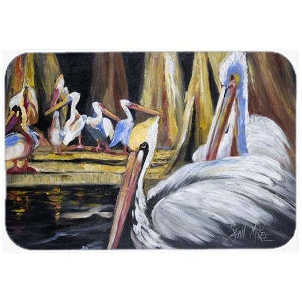 Carolines Treasures Carolines Treasures JMK1137LCB Pelicans Glass Cutting Board; Large - JMK1137LCB