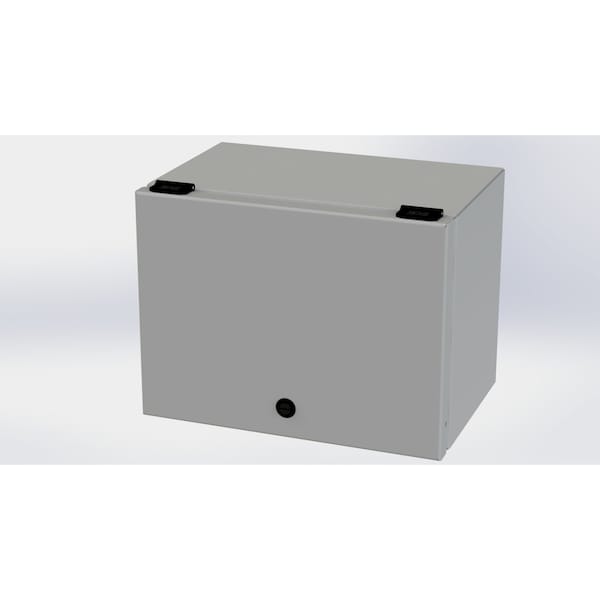 Saginaw Control & Engineering Carbon Steel Electrical Enclosures, 9 in H, 8 in D, 12 in W, NEMA 3R, 4, 12, 13, Hinged - SCE-L9128ELJ