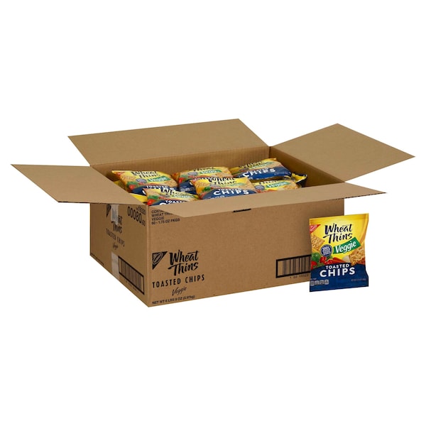 Nabisco Nabisco Toasted Wheat Thins Chips 1.75 oz., PK60 - 00080

Nabisco Nabisco Chips de Trigo Tostado Wheat Thins 1.75 oz., PK60 - 00080