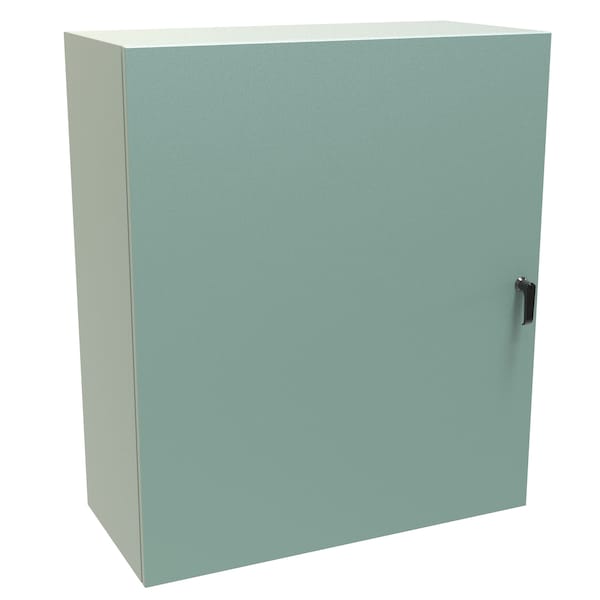 Hammond Steel Electrical Enclosures, 42 in H, 16 in D, 36 in W, NEMA 4, Hinged - EN4SD423616GY