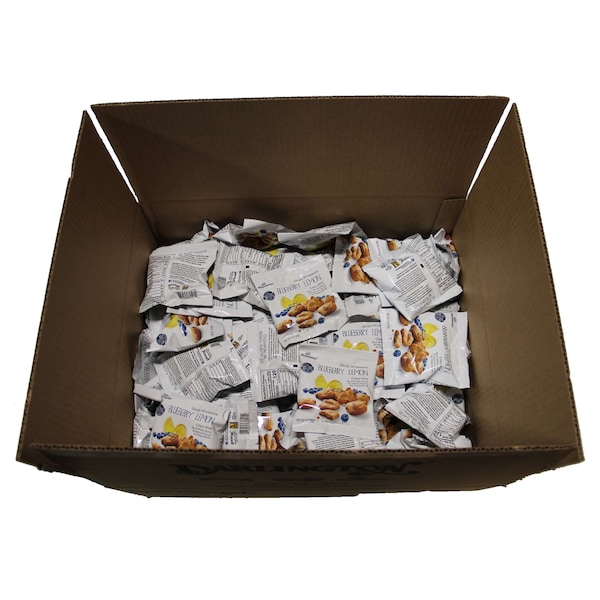 Bocadillos crujientes de blueberry y limón envueltos individualmente de Appleways, 1 oz., paquete de 108 - 71500.