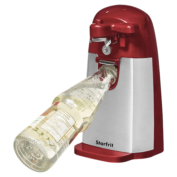 Starfrit 50-Watt 3-in-1 Electric Can Opener - 024715-003-0000
