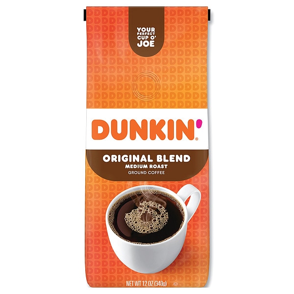 Dunkin Original Blend Coffee, Dunkin Original, 12 oz Bag - 8133400046
