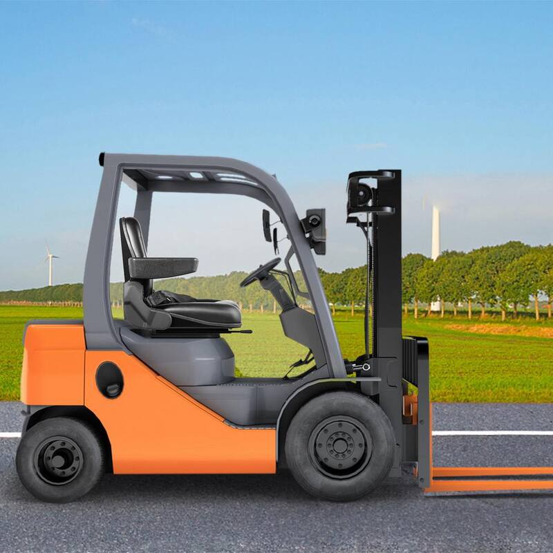 VEVOR Universal Forklift Seat PVC Tractor Seat 6 in. Adjustable Mower Seat Foldable Seat Including Seat Switch, Black - CCZYHSCCZYYS2Y9IRV0