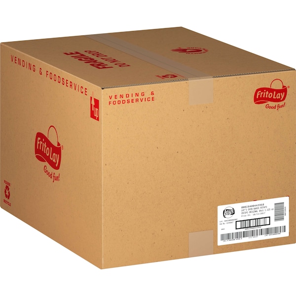 Lay's Papas Fritas Horneadas Clásicas en Bolsas de 1.12 oz, Paquete de 64 - 44396