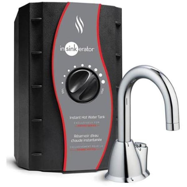 In-Sink-Erator Insinkerator H-HOT100C Instant Hot Water Dispenser; Stainless Steel & Chrome - H-HOT100C