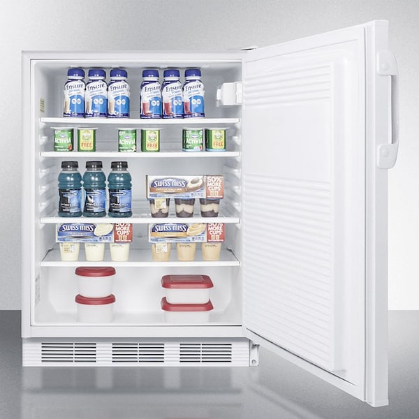 Summit Appliance Div. Summit  Freestanding Counter Height All Refrigerator 5.5 Cu. Ft. White - FF7W
