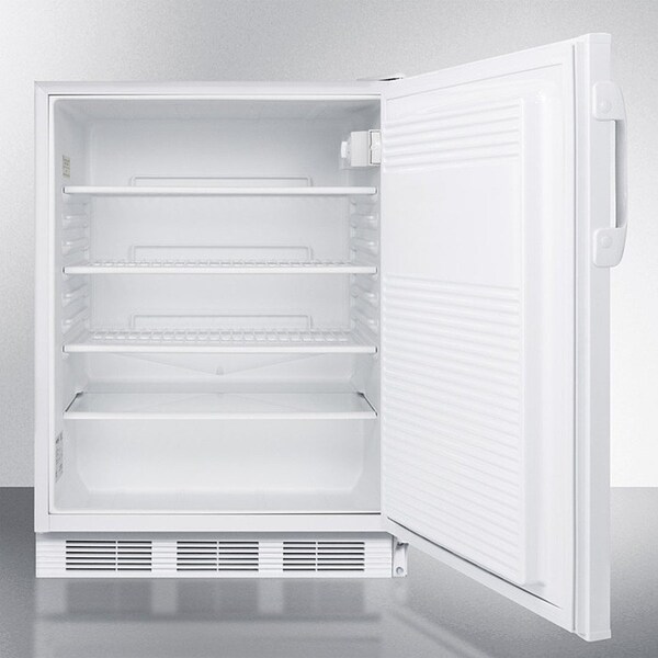 Summit Appliance Div. Summit  Freestanding Counter Height All Refrigerator 5.5 Cu. Ft. White - FF7W