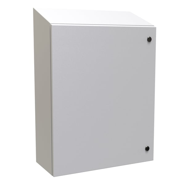 Hammond Steel Electrical Enclosures, 30 in H, 10 in D, 24 in W, NEMA 4, Hinged - ST302410LG