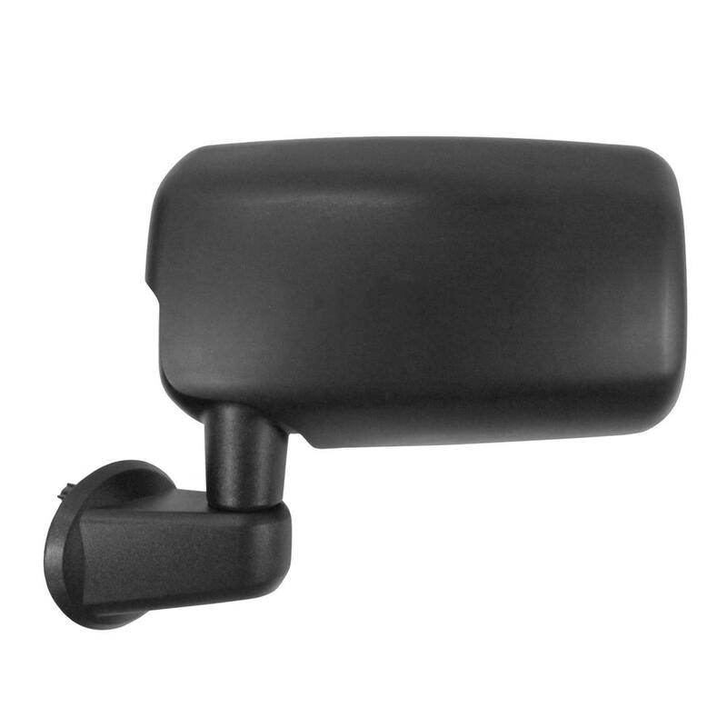 Snap & Zap Clip-on Towing Mirror Set for 2007-2017 Jeep Wrangler and 2018 Wrangler JK - 80740
