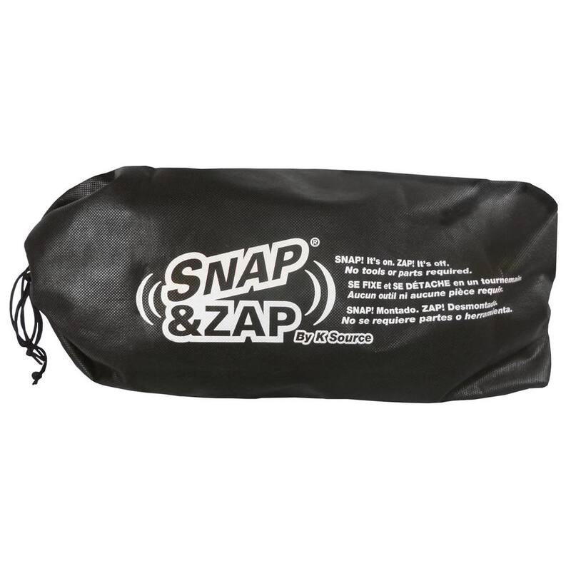 Snap & Zap Clip-on Towing Mirror Set for 2007-2017 Jeep Wrangler and 2018 Wrangler JK - 80740