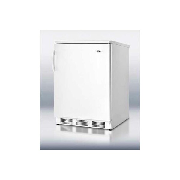 Summit Appliance Div. Summit  Freestanding Counter Height All Refrigerator 5.5 Cu. Ft. White - FF6W