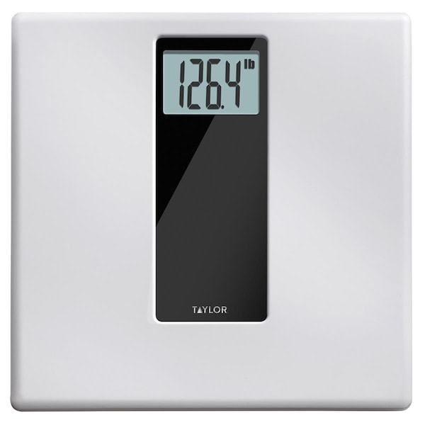 Taylor Taylor 6433783 400 lbs Digital Bathroom Scale - White; Pack of 2 - 6433783