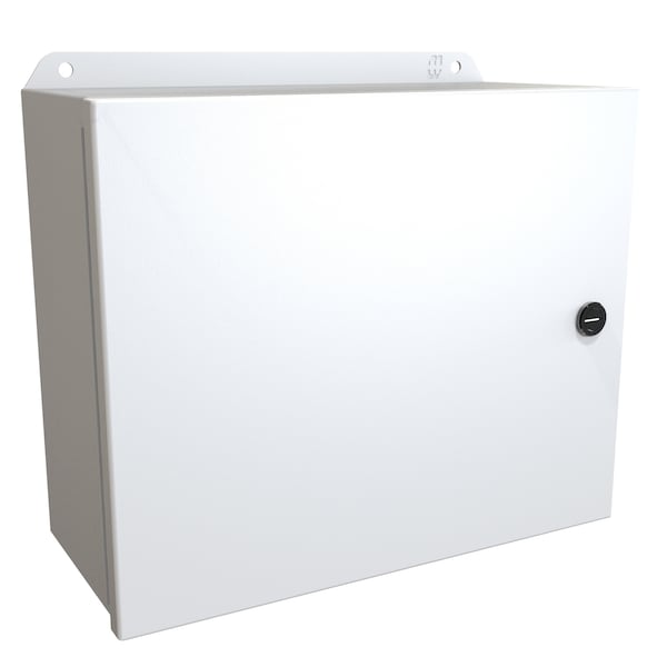 Hammond Steel Electrical Enclosures, 10 in H, 5 in D, 12 in W, NEMA 4, Hinged - EJ10125LG