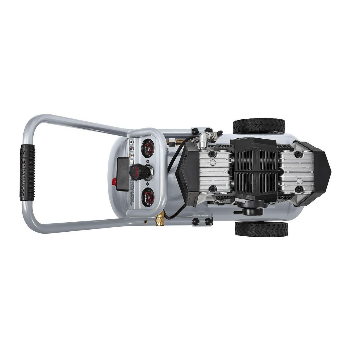 Fortaleza de 10 galones, compresor de aire horizontal ultra silencioso para taller/automotriz con 175 PSI - 57328