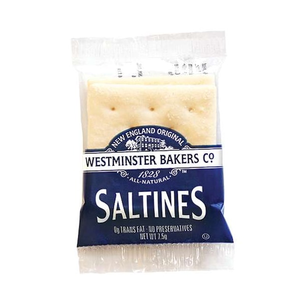 Galletas saladas Westminster Saltine Crackers de 21 oz., paquete de 1000 - 50040