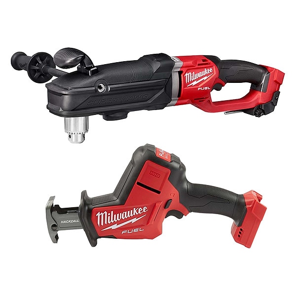 Milwaukee Tool RA Drill and Reciprocating Saw - 2809-20, 2719-20