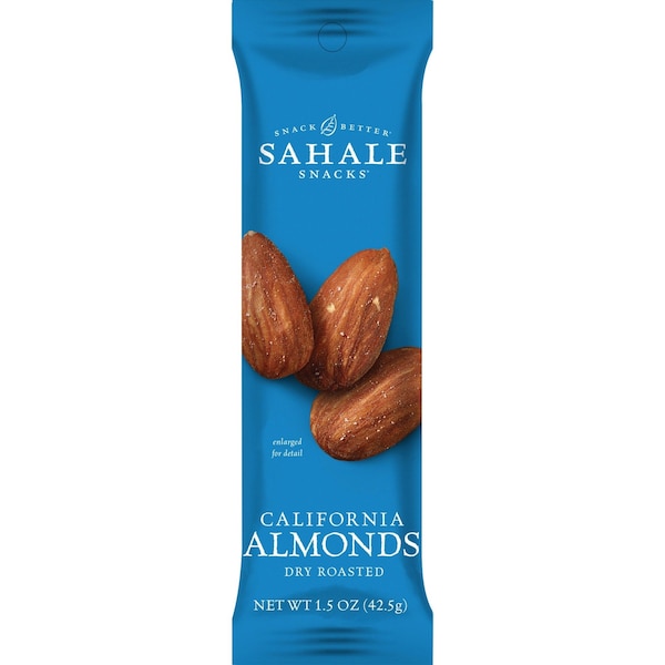 Botana de Almendras de California Sahale Snacks, Mezcla de Botana Tostada en Seco, 18PK - SMU00329