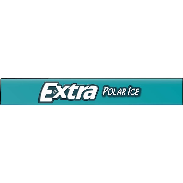 Chicle Polar Ice en porciones individuales, 15 piezas, paquete de 120 - 259646