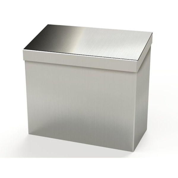 Saginaw Control & Engineering Protection Hood, 8.46 in. H x 9.24 in. W x 4.56 in. L, 304 Stainless Steel - SCE-RH66SS