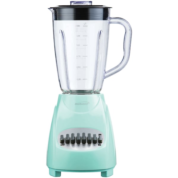 Brentwood Appliances Electric 50oz. 12-Speed Pulse Blender with Plastic Jar (Blue) - JB-220BL