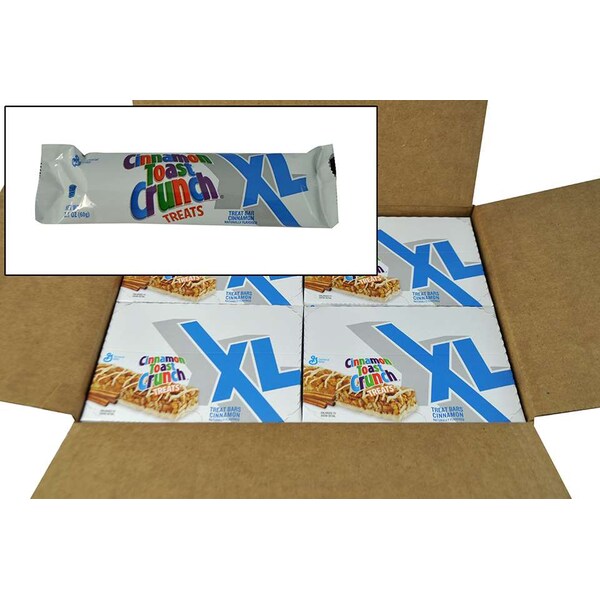 Canela Toast Crunch Barra de Cereal Canela Toast Crunch 25.2 oz. Caja, PK8 - 16000-32393