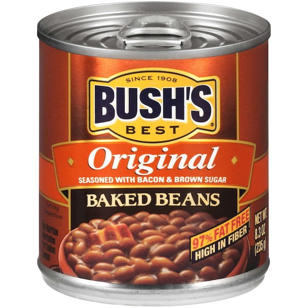 Bushs Best Bush's Best Pop Top Frijoles Horneados Originales 8.3 oz., PK12 - 01605
