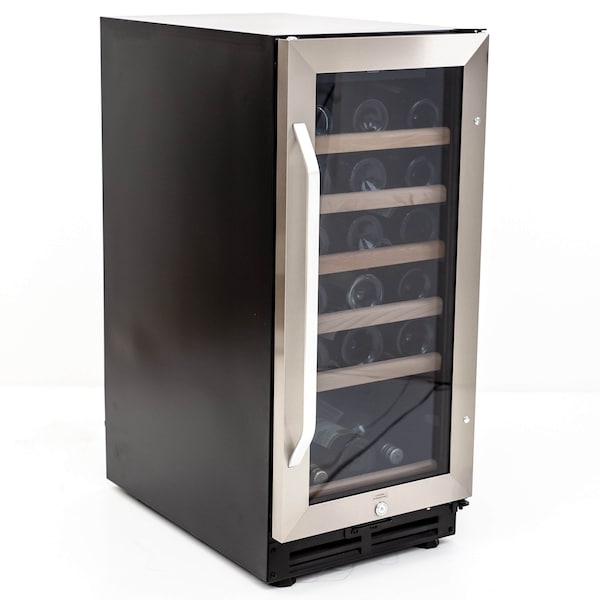 Avanti Avanti 30 Bottle Wine Cooler, Stainless Steel with Black Cabinet - WC3015S3S