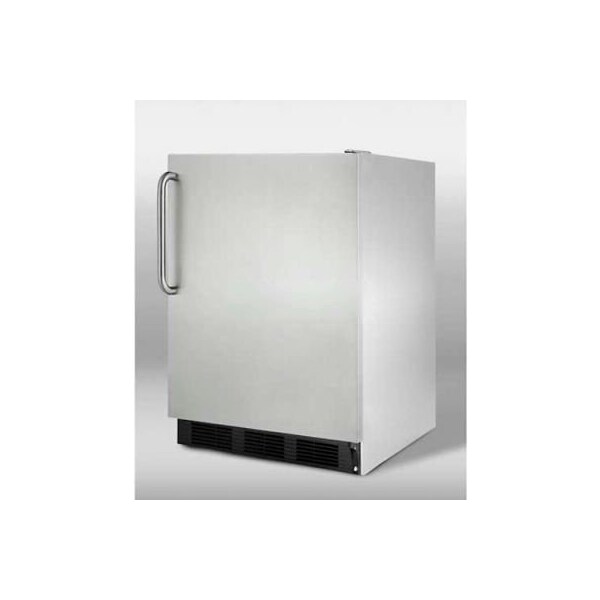 Summit Appliance Div. Summit  Undercounter Refrigerator w/ Drawers 5.5 Cu. Ft. Stainless Steel - FF7BKCSS