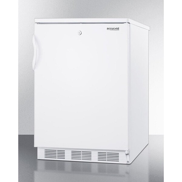 Summit Appliance Div. Summit  Commercial Built In Undercounter Refrigerator 5.5 Cu. Ft. White - FF7LWBI