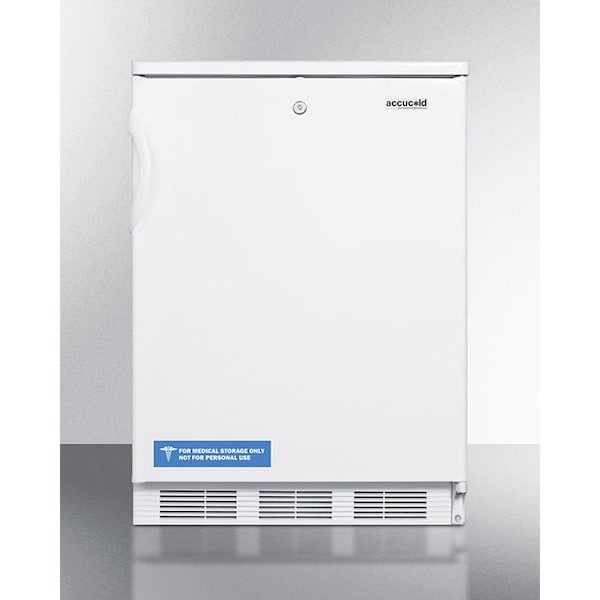 Summit Appliance Div. Summit  Commercial Built In Undercounter Refrigerator 5.5 Cu. Ft. White - FF7LWBI