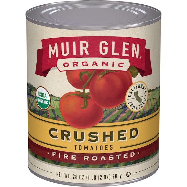 Muir Glen Tomates Orgánicos 28 oz. Triturados a la Parrilla, caja con 12 - 725342-29043