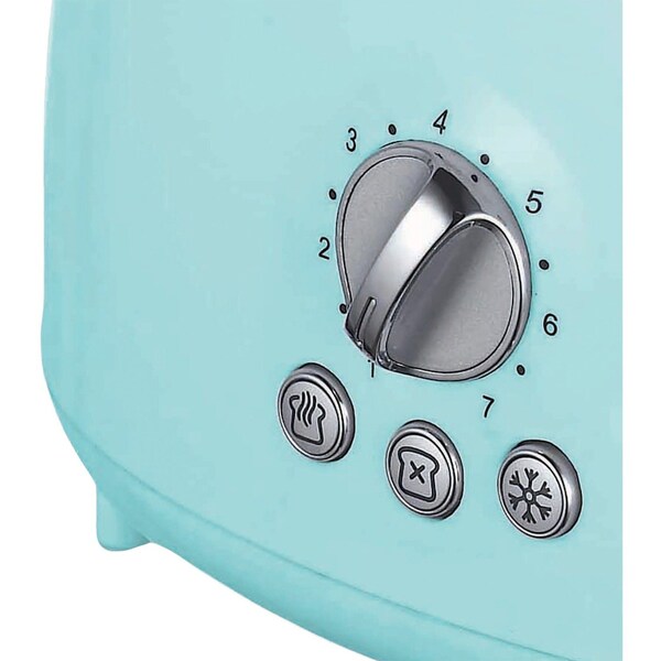 Brentwood Appliances 7" 2-Slot Blue Toaster - TS-270BL